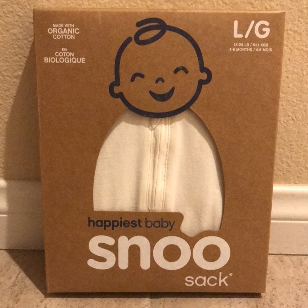 New Happiest Baby SNOO Sleep Sack Swaddle Size L/G